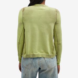 Acne Studios Open Button Fitted Cardigan