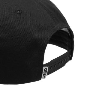 Obey Excellence 5 Panel Snapback Cap