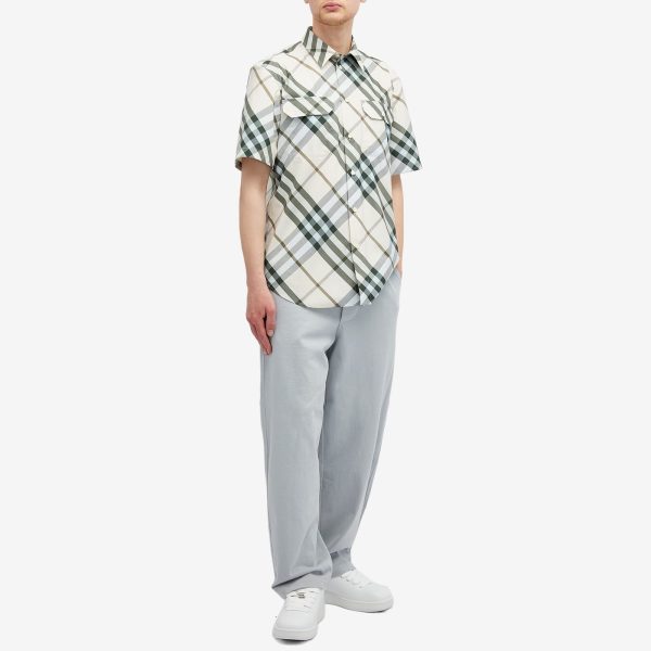 Burberry Short Sleeve Check Shirt