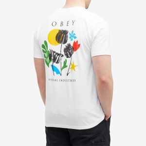 Obey Flowers Papers Scissors T-Shirt