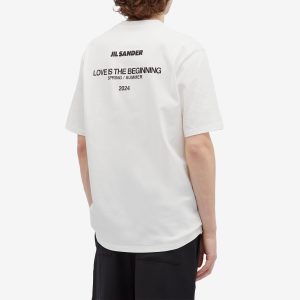 Jil Sander Back Logo T-Shirt