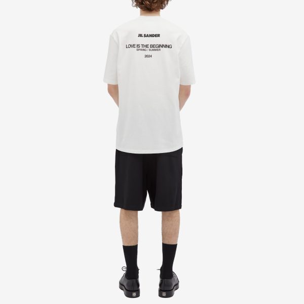 Jil Sander Back Logo T-Shirt