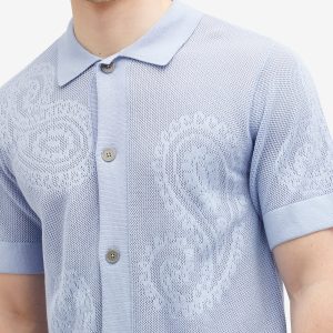 Obey Tear Drop Open Knit Shirt