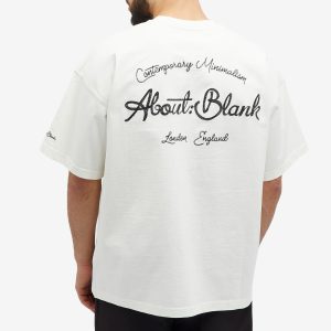 about:blank Chain Stitch T-Shirt