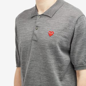 Comme des Garçons Play Knit Polo