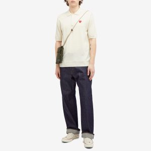 Comme des Garçons Play Knit Polo