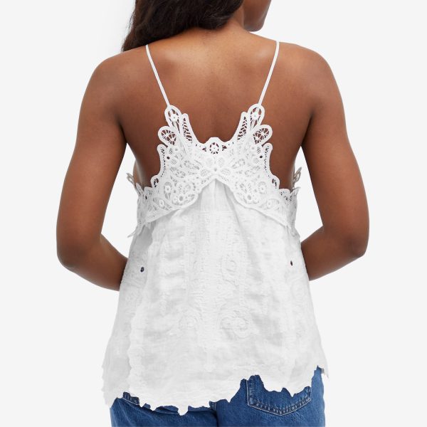 Isabel Marant Victoria Embroiderd Vest Top