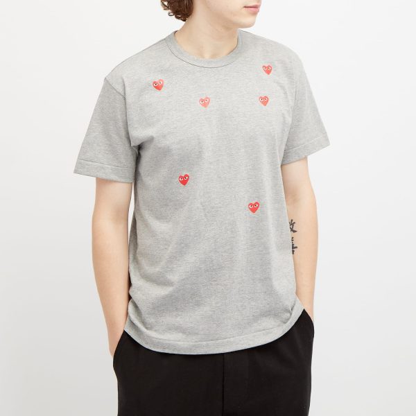 Comme des Garçons Play Many Heart T-Shirt