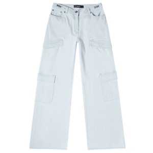 Versace Denim Cargo Pants