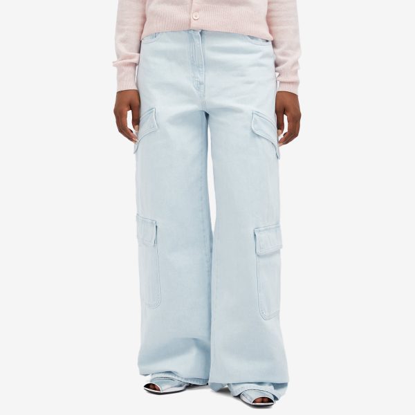 Versace Denim Cargo Pants