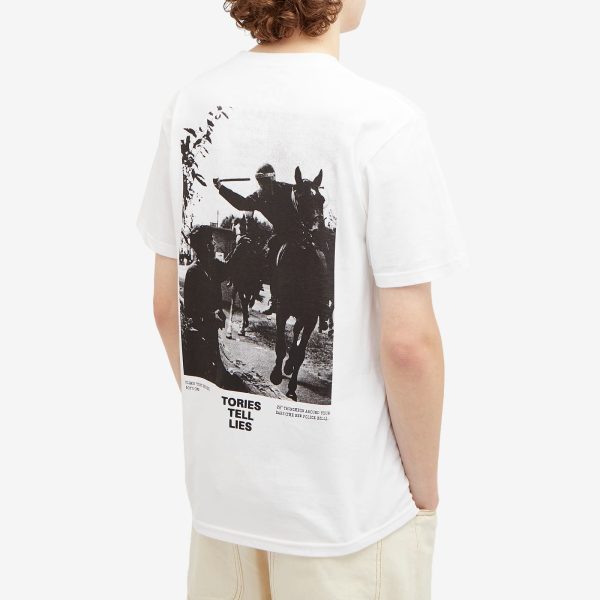 Boys Own Police Brutality Print T-Shirt