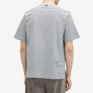 Thom Browne Oversized Pocket Stripe T-Shirt