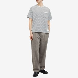 Thom Browne Oversized Pocket Stripe T-Shirt