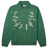 BODE Floret Embroidered Knit Pullover