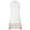 Thom Browne Mini Pleated Polo Dress