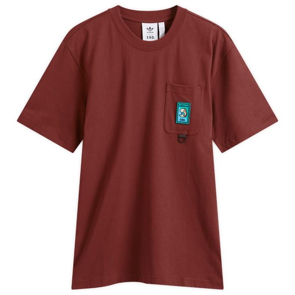 END. X Adidas Flyfishing Pocket T-Shirt