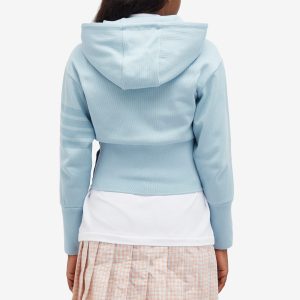 Thom Browne Zip Up 4 Bar Tonal Hoodie