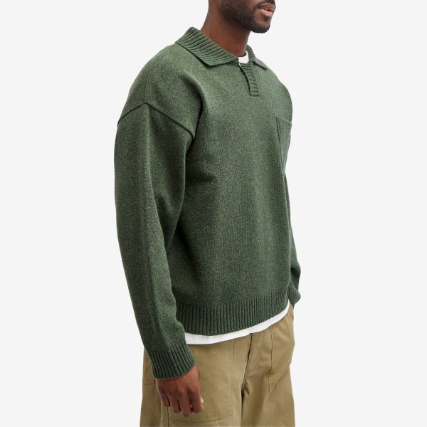 FrizmWORKS Collar Knit Pullover Sweater