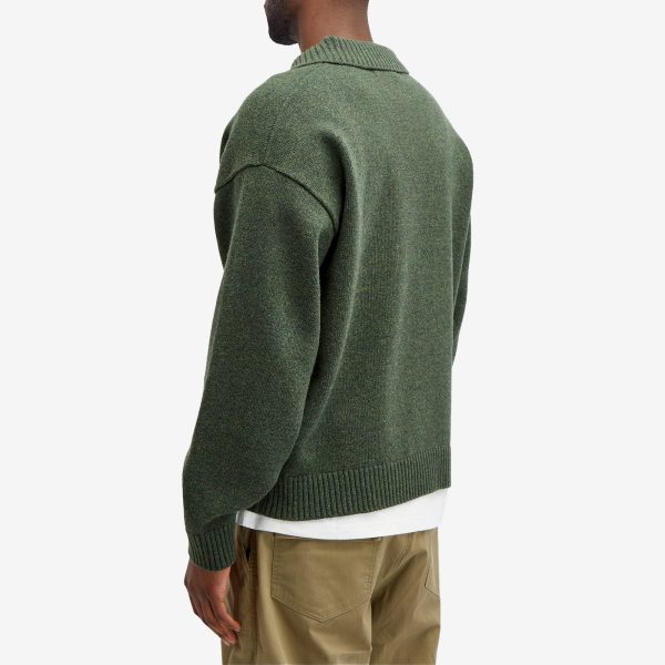 FrizmWORKS Collar Knit Pullover Sweater