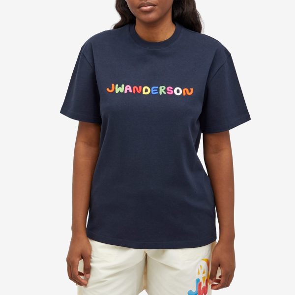 JW Anderson Logo Embroidery T-Shirt