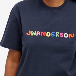 JW Anderson Logo Embroidery T-Shirt