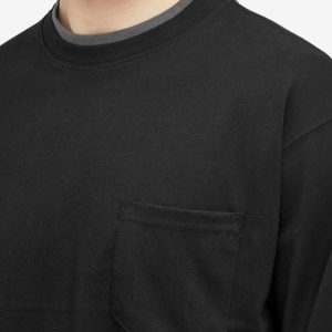 FrizmWORKS Double Neck Longsleeve Pocket T-shirt