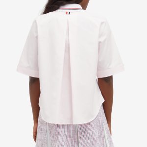 Thom Browne Box Pleat Short Sleeve Shirt