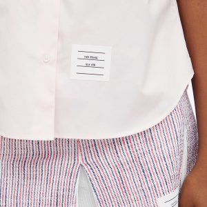 Thom Browne Box Pleat Short Sleeve Shirt