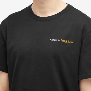 Alexander McQueen Embroidered Logo T-Shirt