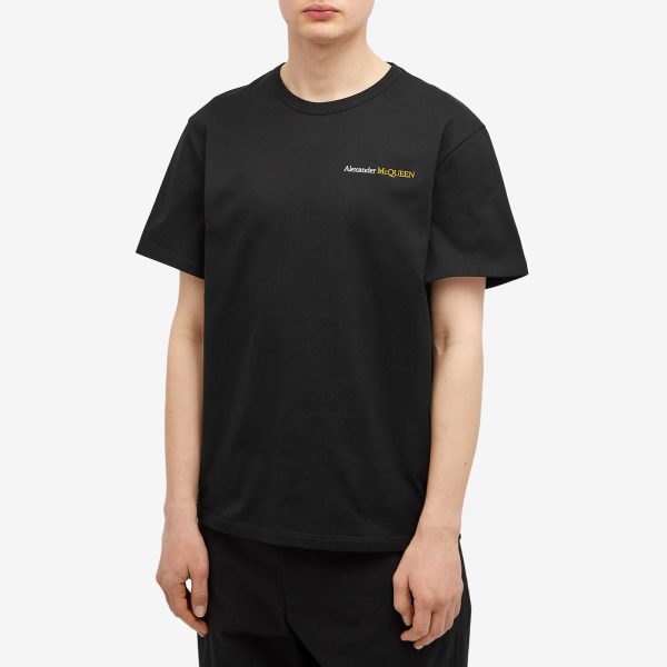 Alexander McQueen Embroidered Logo T-Shirt