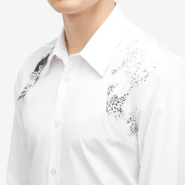 Alexander McQueen Printed Harness Shirt