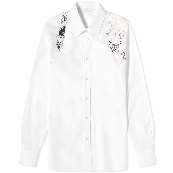 Alexander McQueen Printed Harness Shirt