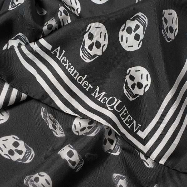 Alexander McQueen Skull Biker Scarf