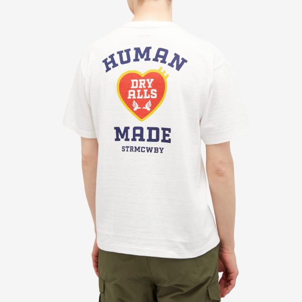 Human Made Dry Alls Heart T-Shirt