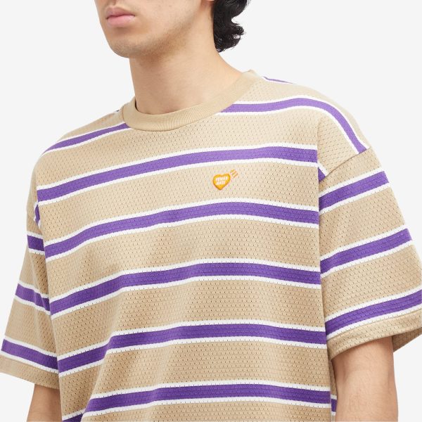 Human Made Striped Small Heart T-Shirt