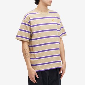 Human Made Striped Small Heart T-Shirt