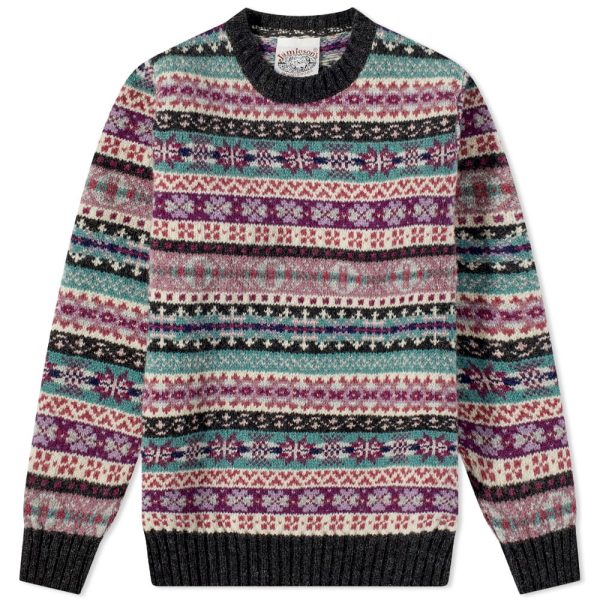 Jamieson's of Shetland Fair Isle Crew Knit