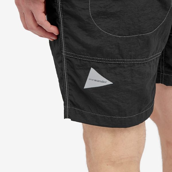 and wander Nylon Taffeta Hiker Shorts