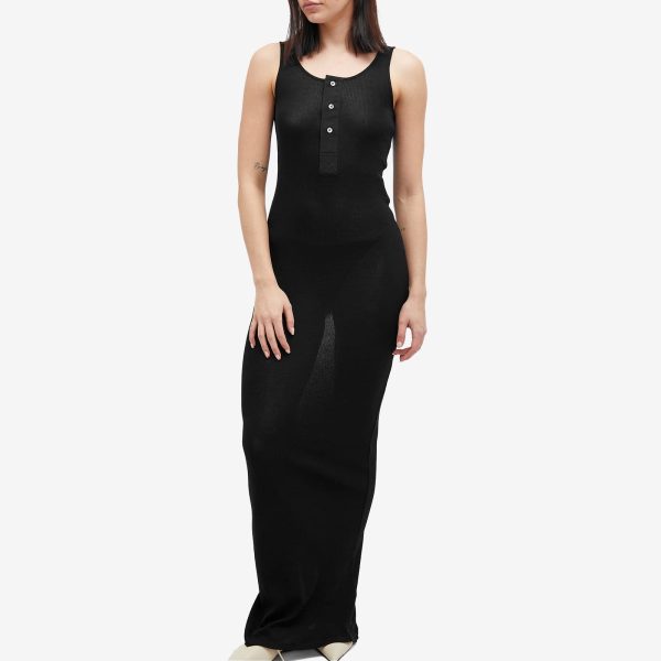 AMI Paris Tank Top Maxi Dress