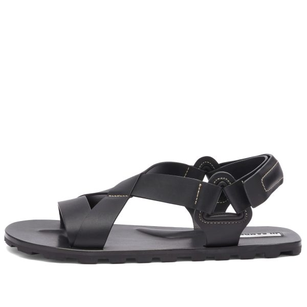 Jil Sander Plus Leather Sandal