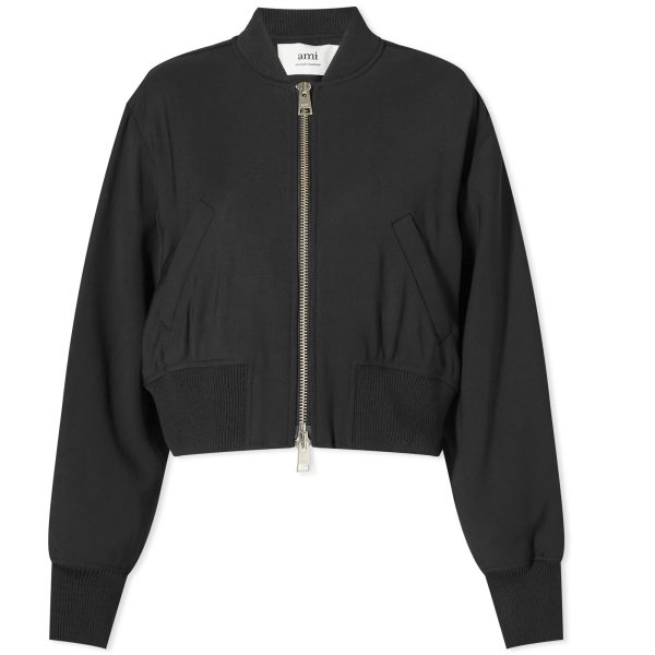 AMI Paris Zipped Bomber Jacket