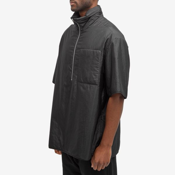 Jil Sander Plus Padded Half Zip Shirt