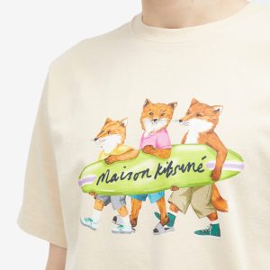 Maison Kitsuné Surfing Foxes Comfort T-Shirt