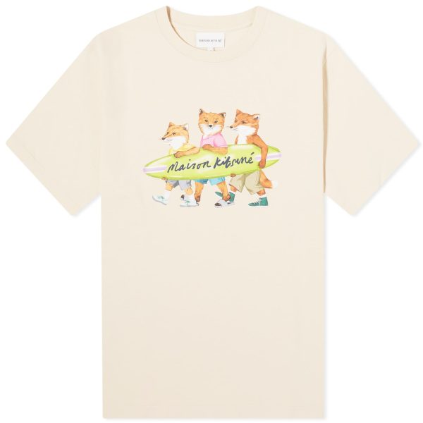 Maison Kitsuné Surfing Foxes Comfort T-Shirt