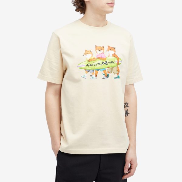 Maison Kitsuné Surfing Foxes Comfort T-Shirt