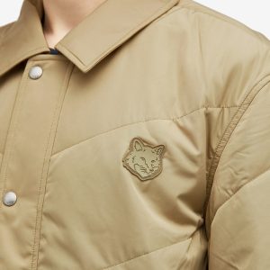 Maison Kitsuné Quilted Shirt Jacket