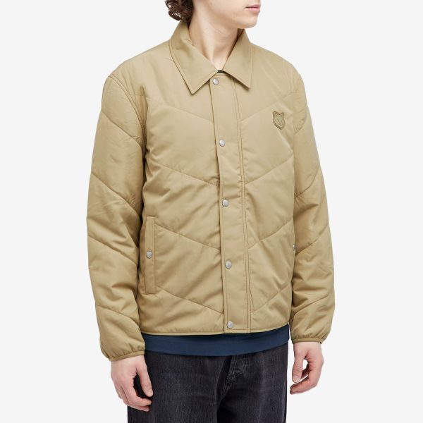 Maison Kitsuné Quilted Shirt Jacket