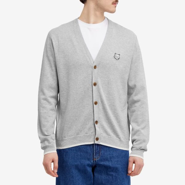 Maison Kitsuné Bold Fox Head Patch Regular Cardigan