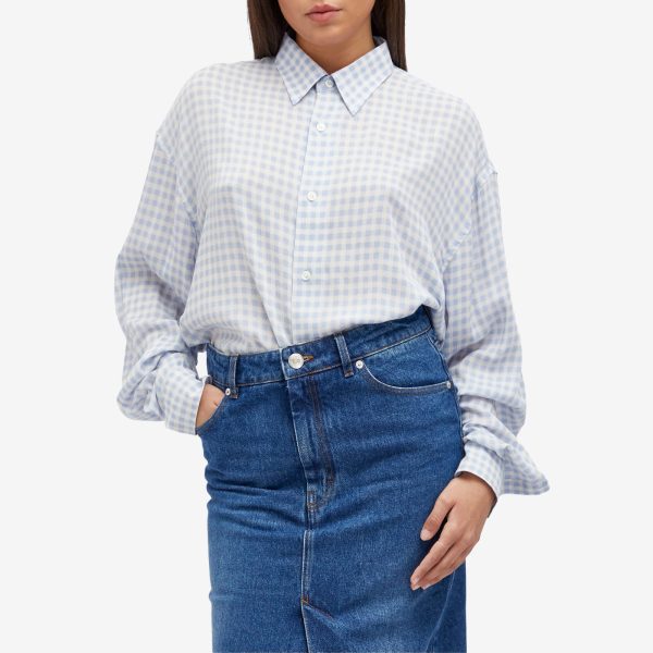 AMI Paris Boxy Fit Check Shirt