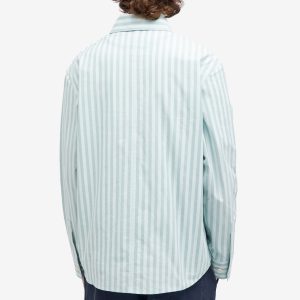 Maison Kitsuné Stripe Pocket Tab Overshirt